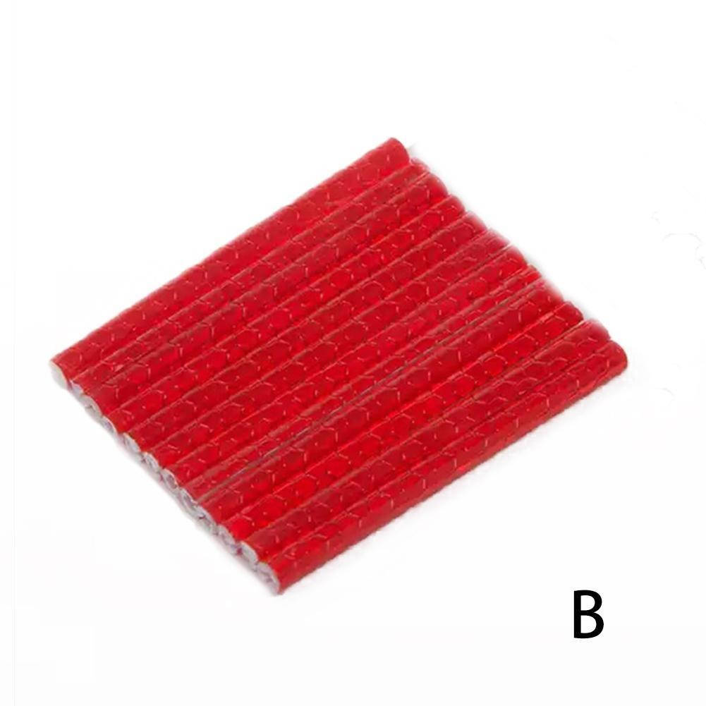 

Отражатели на спицы велосипеда FGT-001RED, 12 шт., красные