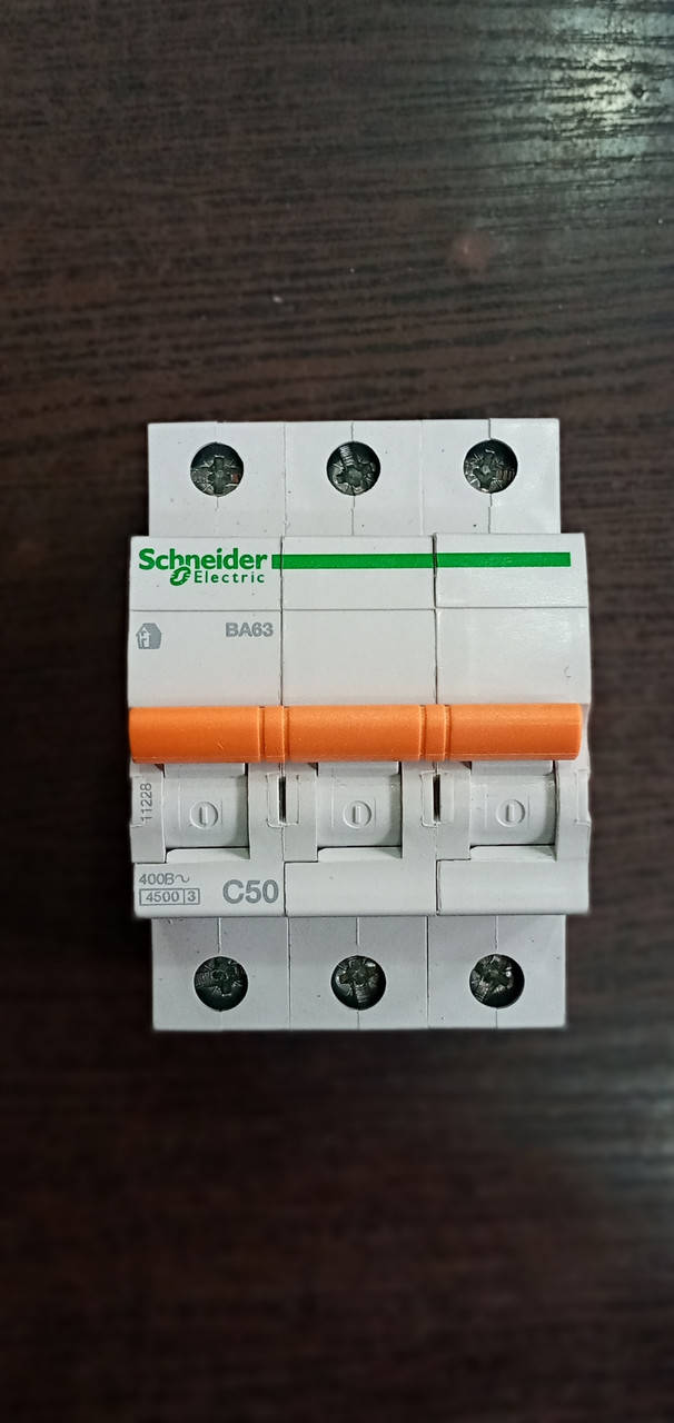 

Автомат 3Р 50А Schneider (домовой)