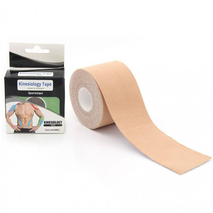 

Тейп кинезио 5см в упаковке SportTape, кинезиологическая лента Kinesiology Tape, 5см