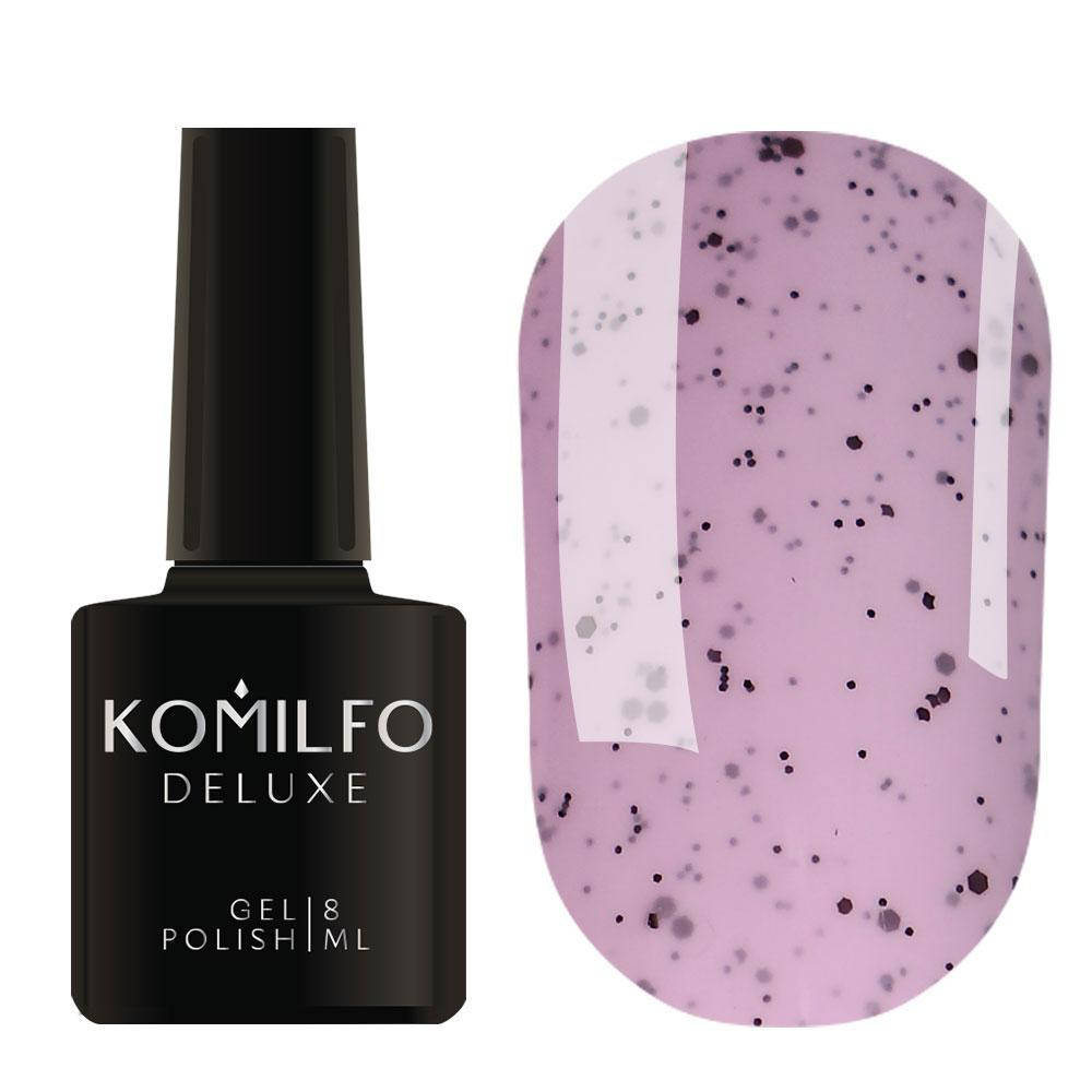 

Гель-лак Komilfo Dragon Fruit DF003 (нежно-розовый с вкраплениями), 8 мл