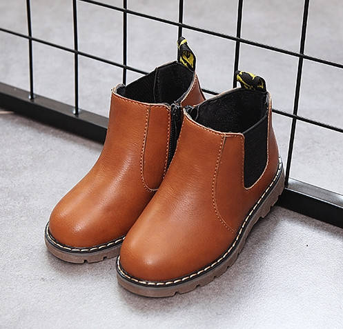 

Ботинки детские Chelsi весна-осень PU-кожа коричневые, розмір 30