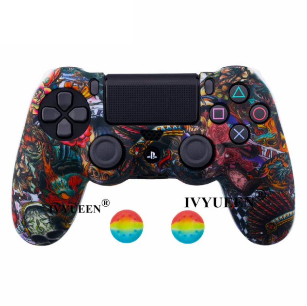 

Чехол силиконовый для геймпада PS4 Dualshock 4 Devil