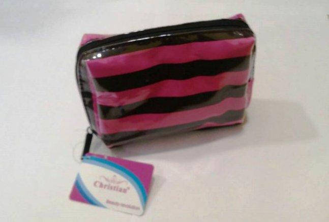 

Женская косметичка на молнии Christian, Розовый
