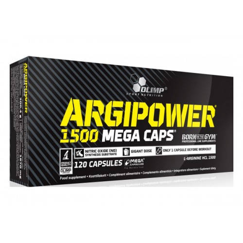 

Аргинин - Olimp Argipower 1500 mega caps / 120 caps