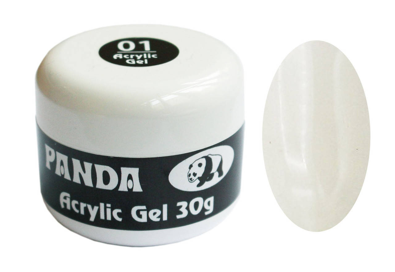 

Поли-гель PANDA Acrylic Gel Clear в банке # 01, 30 г