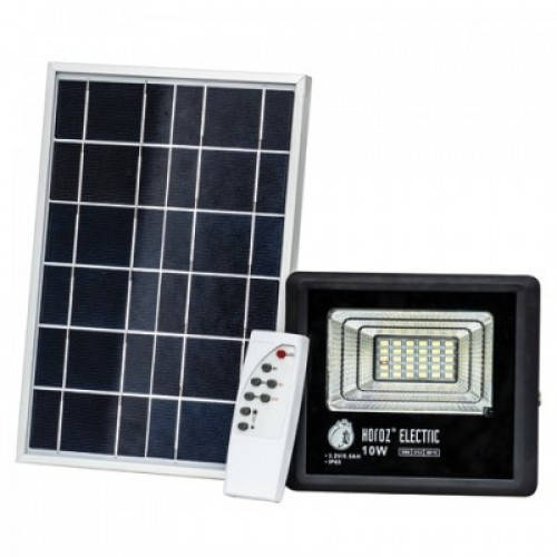 

Светодиодный прожектор с солнечной панелью 10W TIGER-10 Horoz Electric