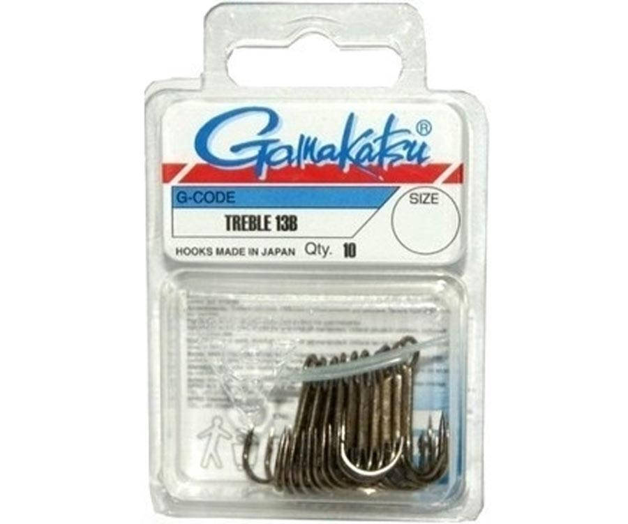 

Тройник Gamakatsu Treble 13B №2 (10шт)