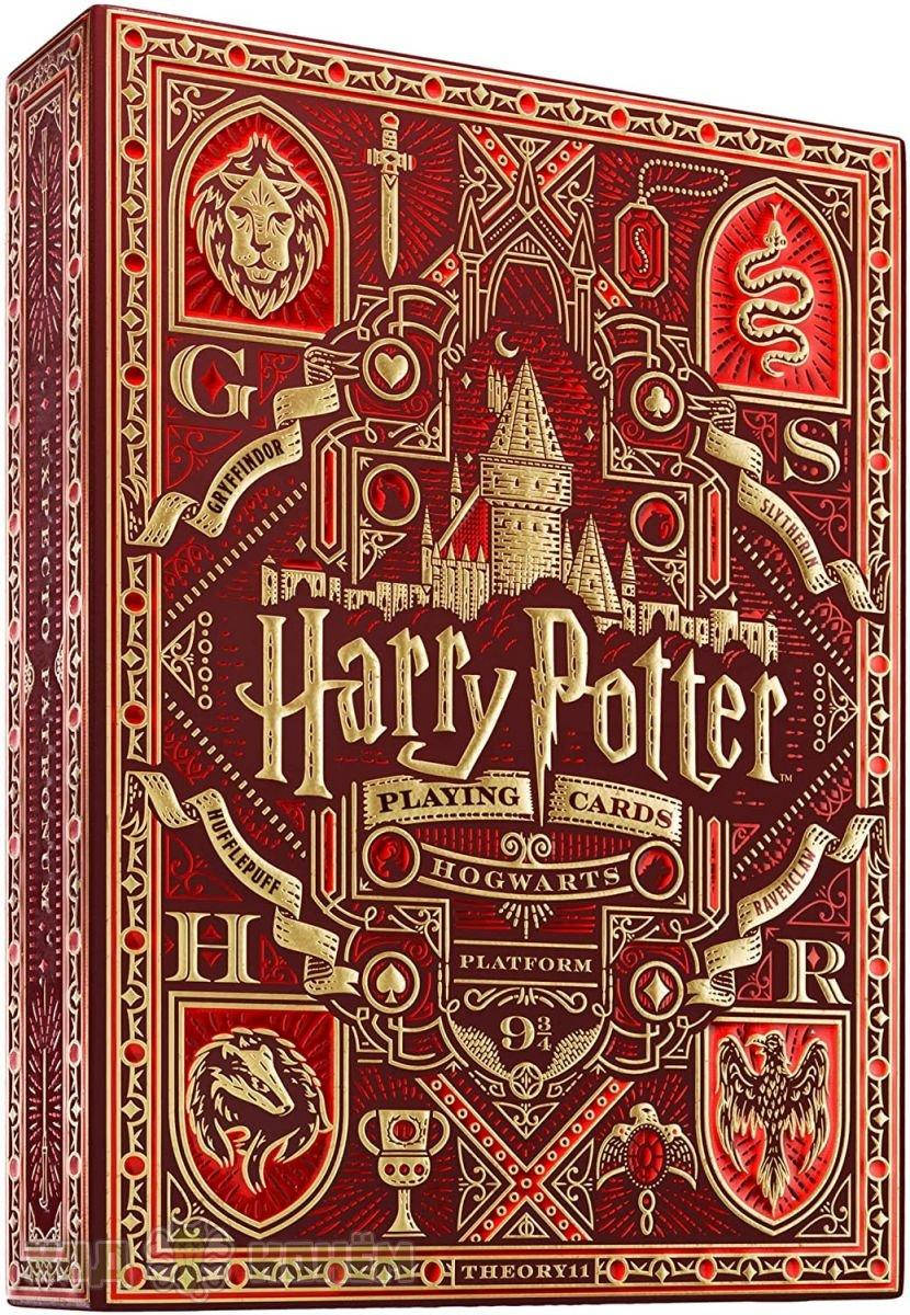 

Игральные Карты Theory11 Harry Potter Gryffindor Edition (Гарри Поттер Гриффиндор) Red
