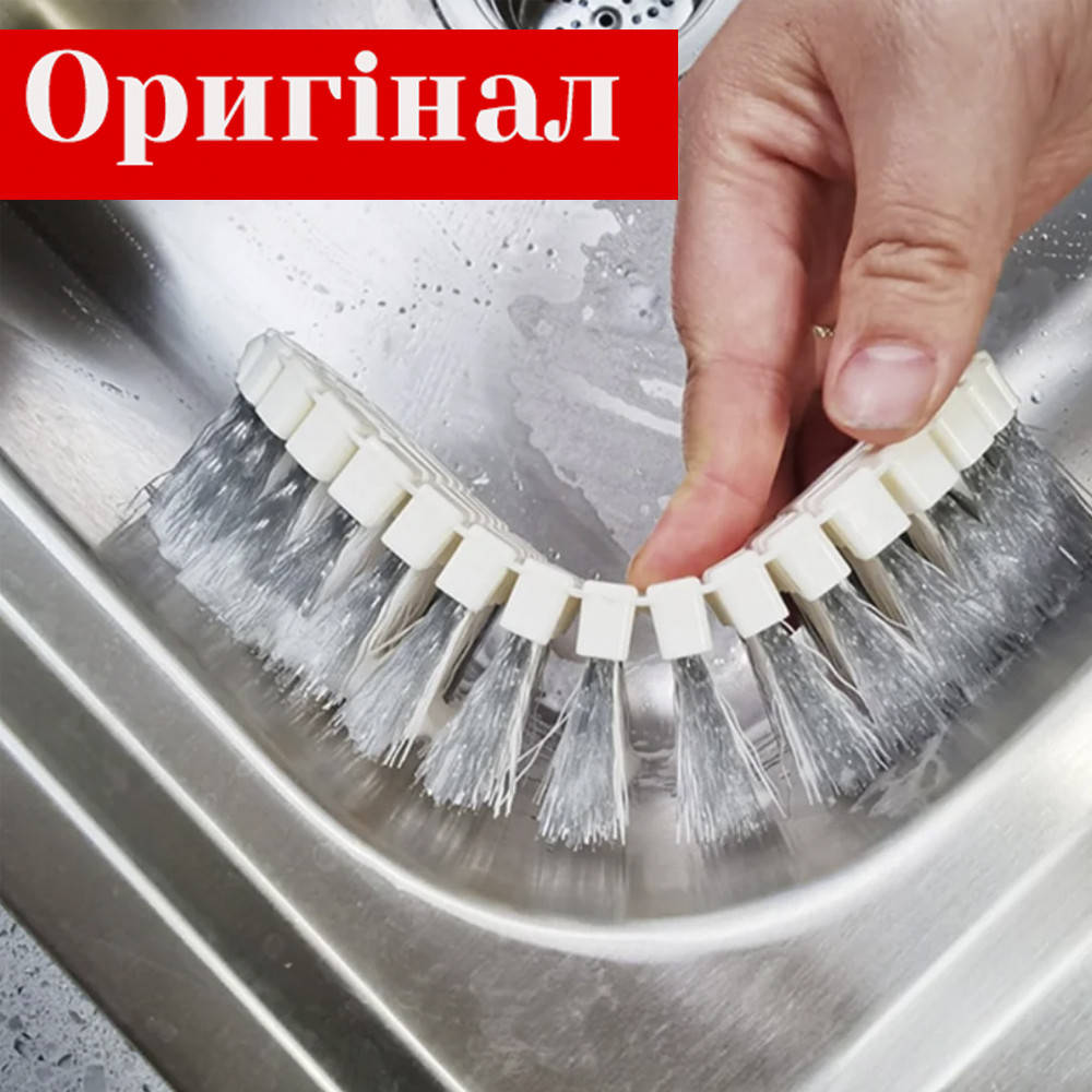 

Щетка гибкая для уборки и чистки сантехники Щетка с гибким корпусом, Белый