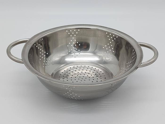 

Дуршлаг из нержавеющей стали Сито нержавейка с двумя ручками D 23 cm H 8 cm