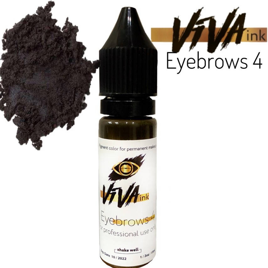 

Пигмент Viva ink Eyebrows № 4 "Coffee"