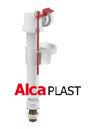 

Впускной механизм-поплавок AlcaPlast A18-1/2 нижний подвод латунный, Белый