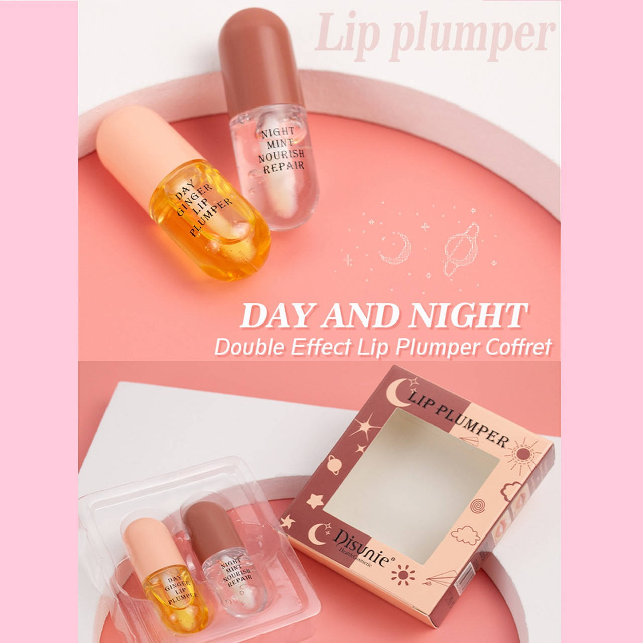 

Плампер для губ день/ночь lip plumper disney
