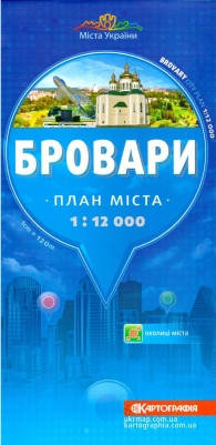 

Карта Броваров