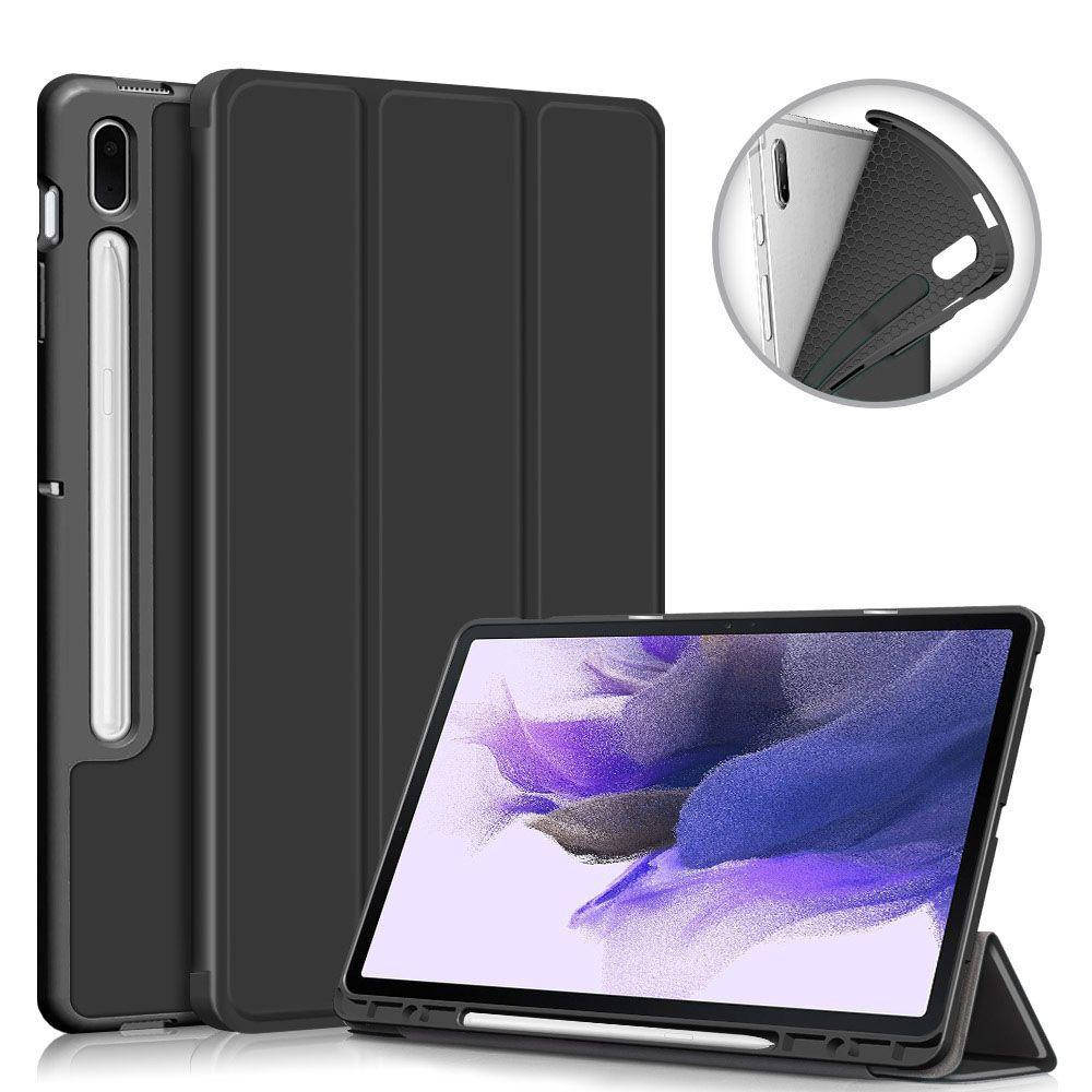 

Чехол GumFold with holder Samsung Galaxy Tab S7 12.4 FE/Plus Black, Черный