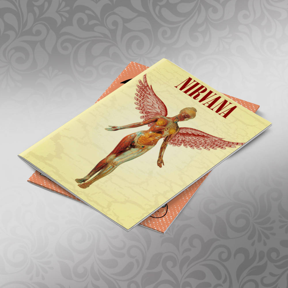 

Тетрадь А5 скоба 48 л. клетка Nirvana 013