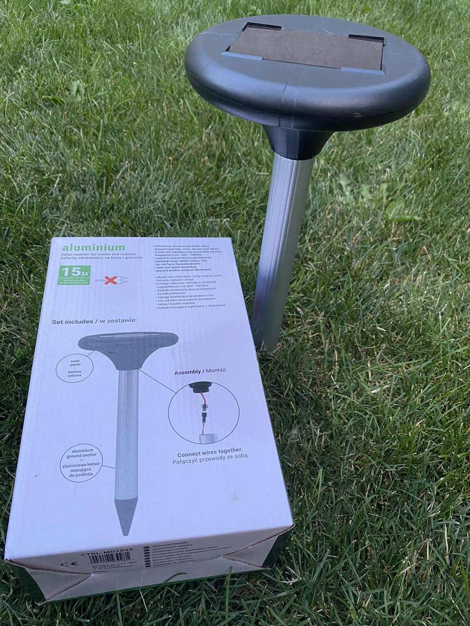 

Отпугиватель кротов и грызунов , CTRL-MO103S