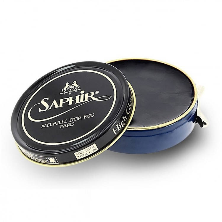 

Крем для обуви Saphir Medaille D'or Pate De Luxe 50 ml темно-синий #06
