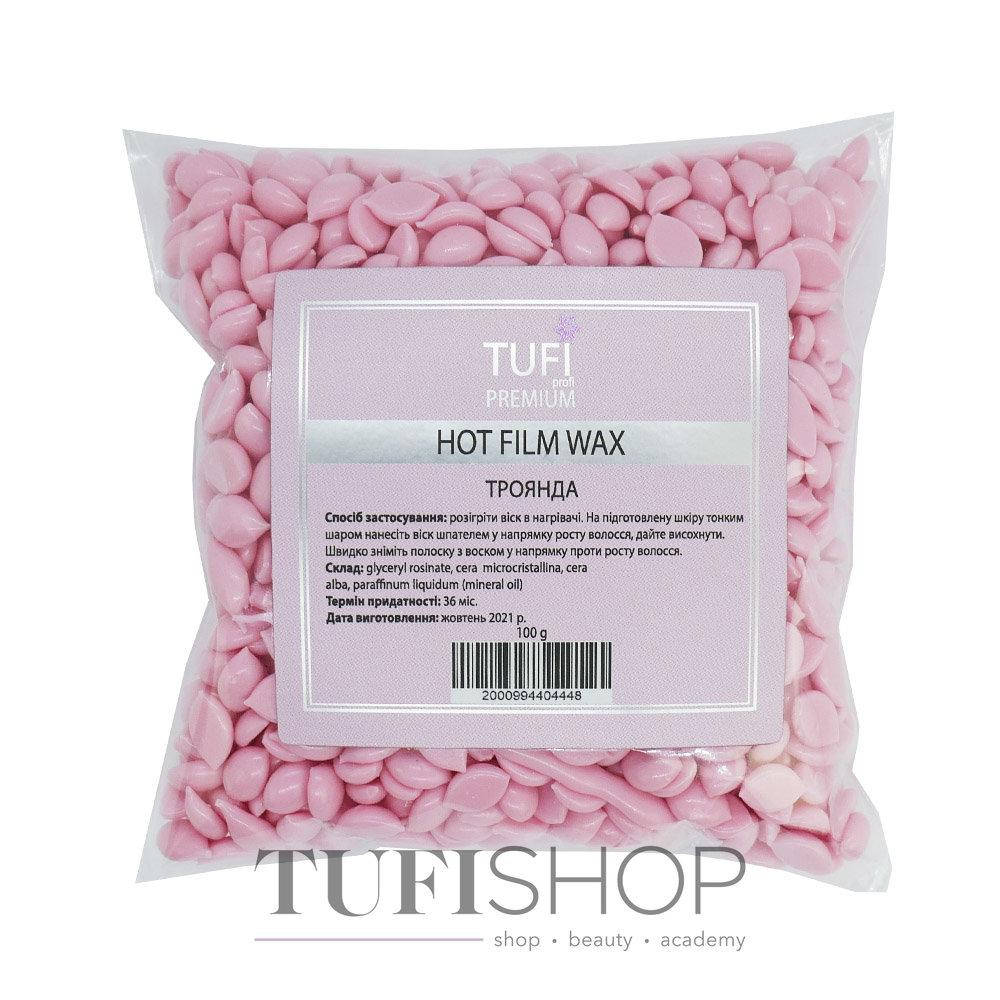 

Горячий полимерный воск в гранулах TUFI profi PREMIUM роза 100 г (0105200)