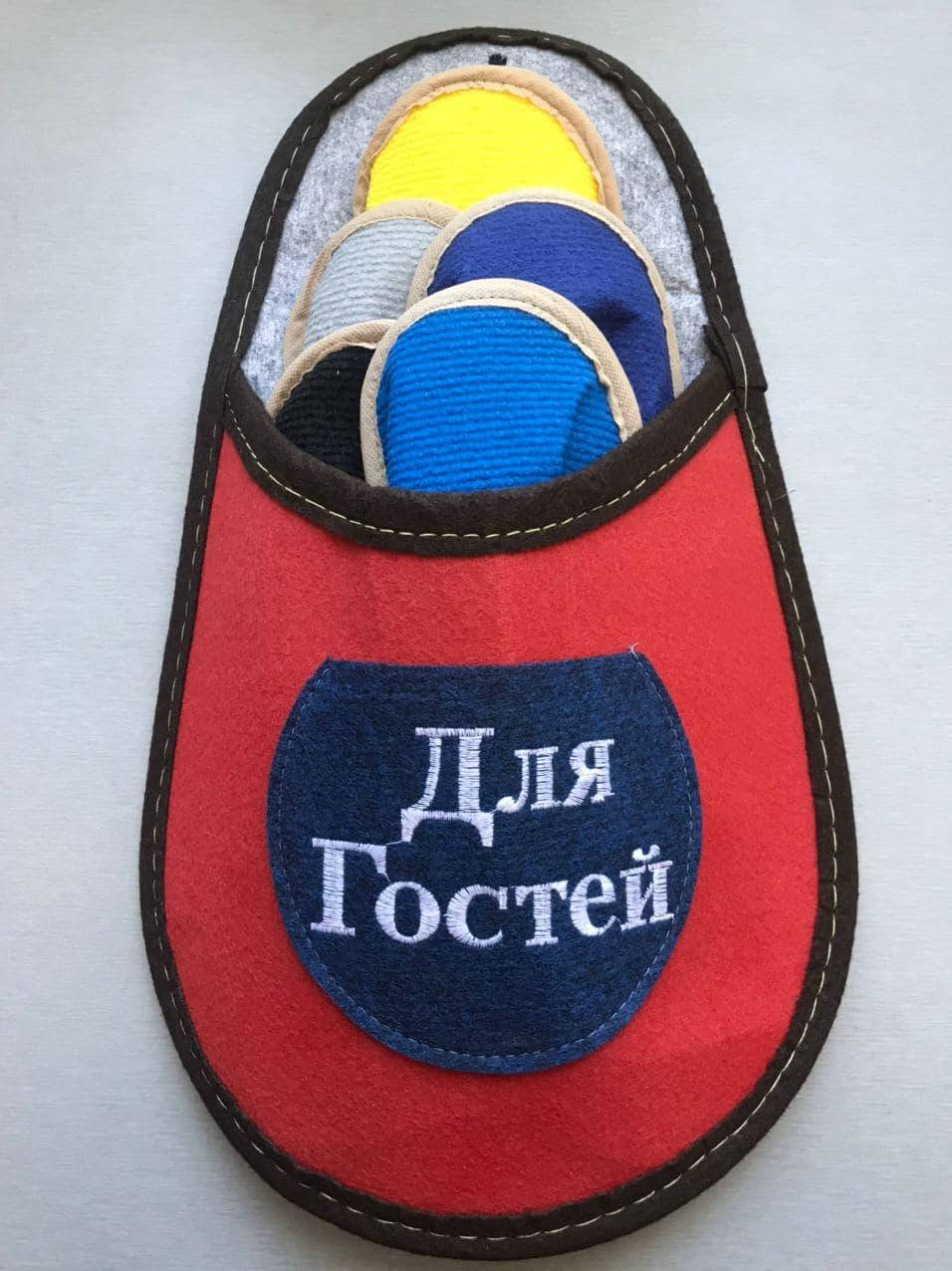 

Набор тапочек 5в1, гостевые тапочки, тапочки домашние