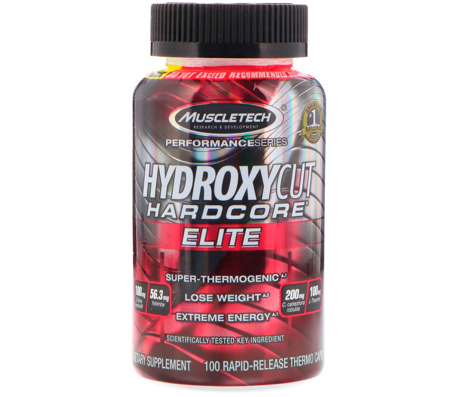 

MuscleTech Hydroxycut Hardcore Elite 100 капсул
