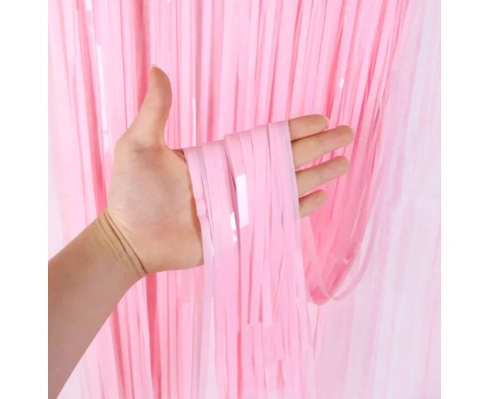 

Шторка фольгована для фотозон. Колір: Baby Pink. Размiр: 2м*1м.