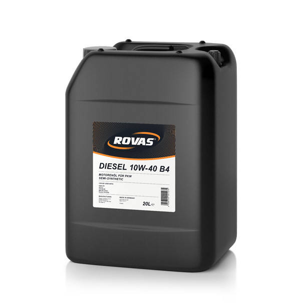 

Моторное масло Rovas Diesel 10W-40 B4 полусинтетика 20 л (6272)