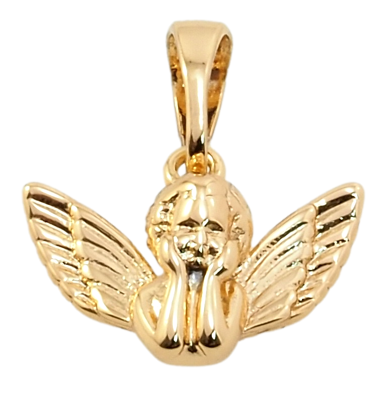 

Кулон Xuping Позолота 18K "Ангелочек" для цепочки до 5мм