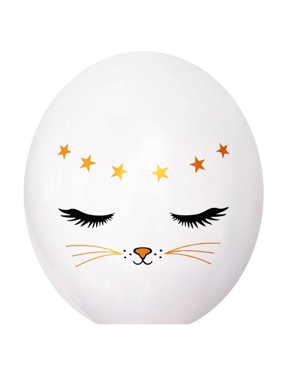 

Шарик гелиевый 30см " Котик на белом " цена за один шар