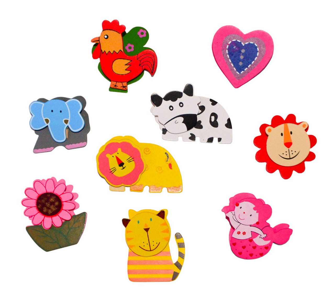 

Заготовка для Бизиборда Деревянная Прищепка 1 шт МИКС ВИДОВ Животные Цветы Прищіпка для Бізіборда из дерева