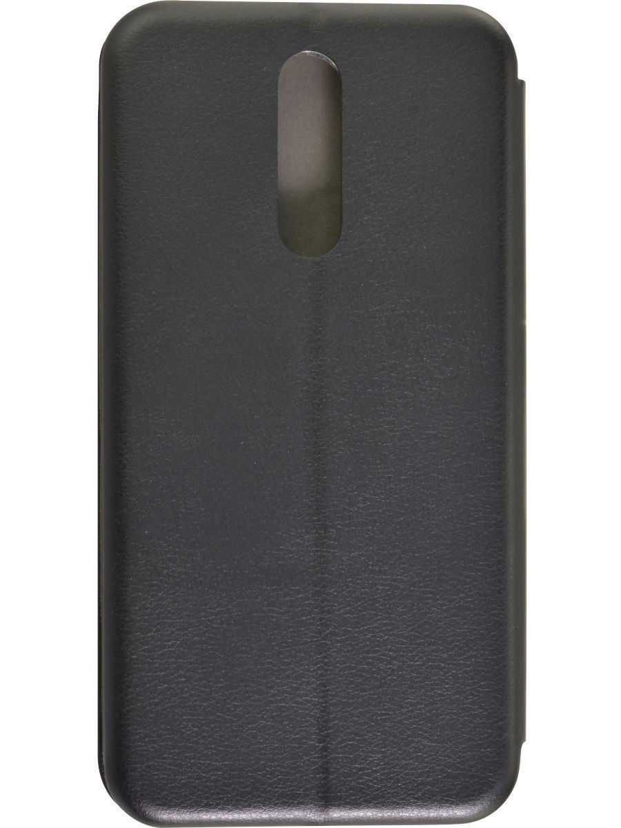 

Чехол книжка для Xiaomi Redmi 8 / чехол на редми 8 (черный цвет) / книга на магните с отделом для карт