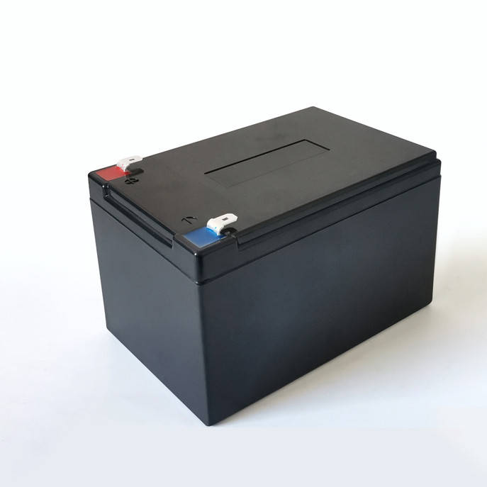 

Корпус под аккумуляторы 12В 12Ач ES12-12A (плоский контакт) - черный
