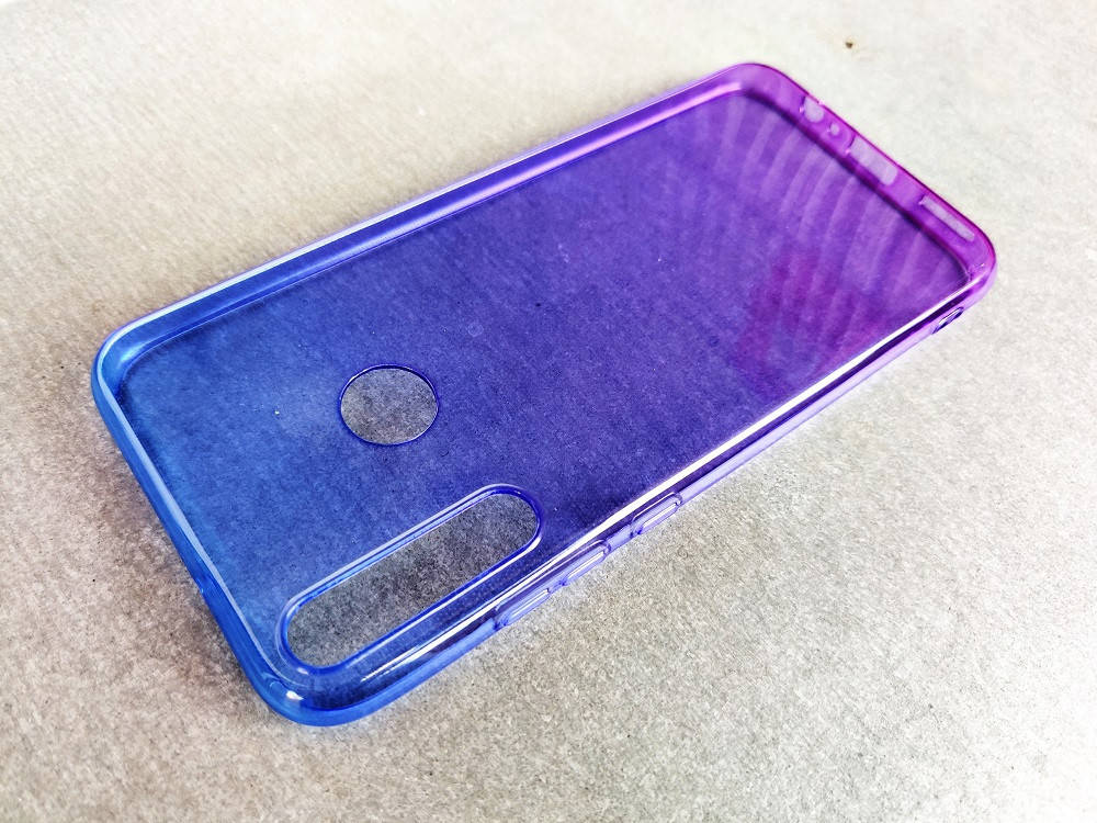 

Силиконовый тонкий чехол для Huawei P40 lite e Фиолетовый