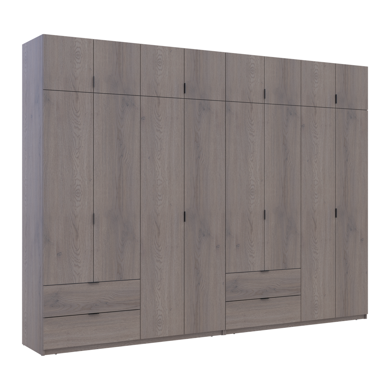 Шафа для одягу Doros Лукас Канноло/Канноло 4+4 ДСП 320х50х240 (42005246) 4