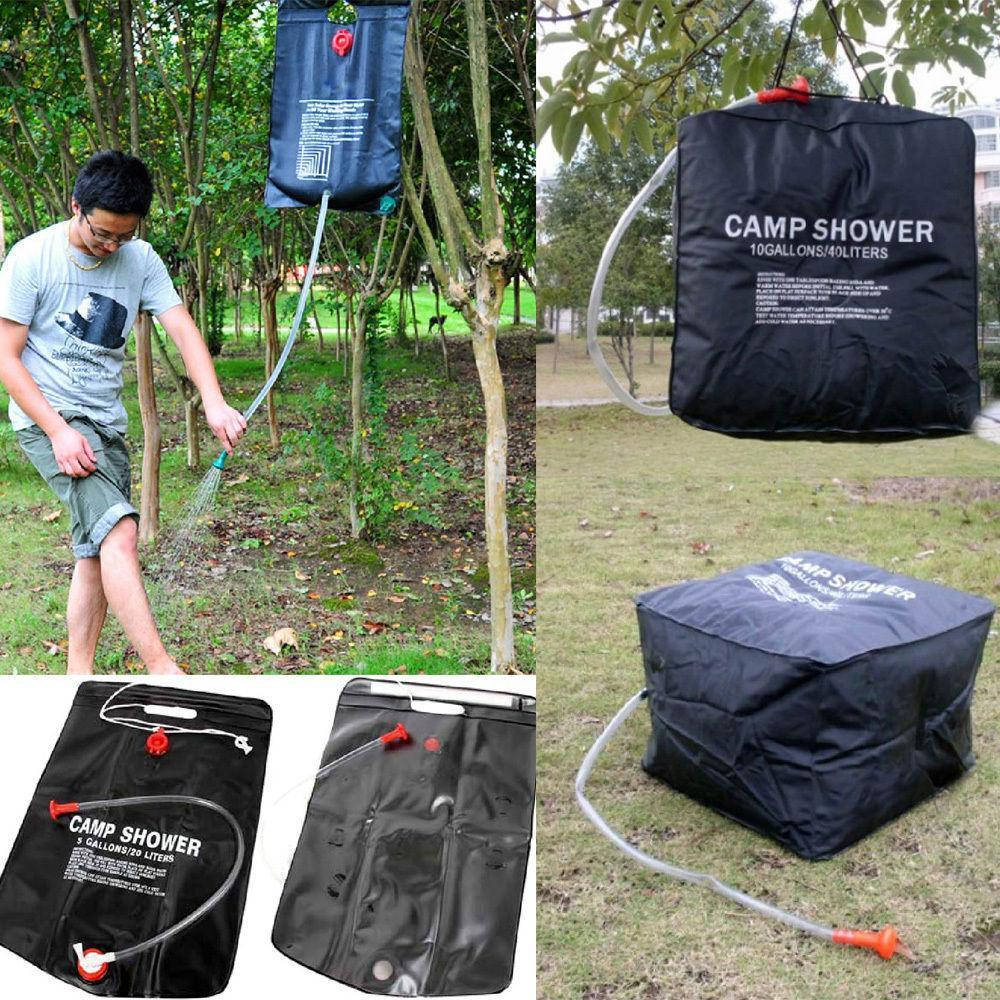 

Душ для кемпинга и дачи 40 литров, Черный