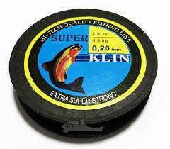 

Леска для рыбалки KLIN d-0,2 100м