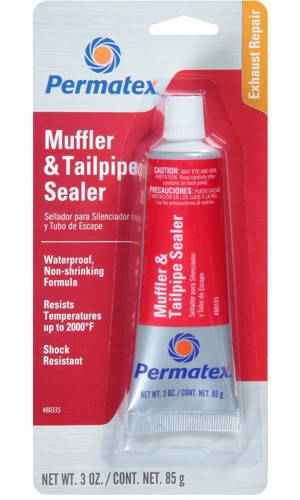 

Герметик для ремонта глушителя и выхлопной трубы Permatex® Muffler & Tailpipe Sealer
