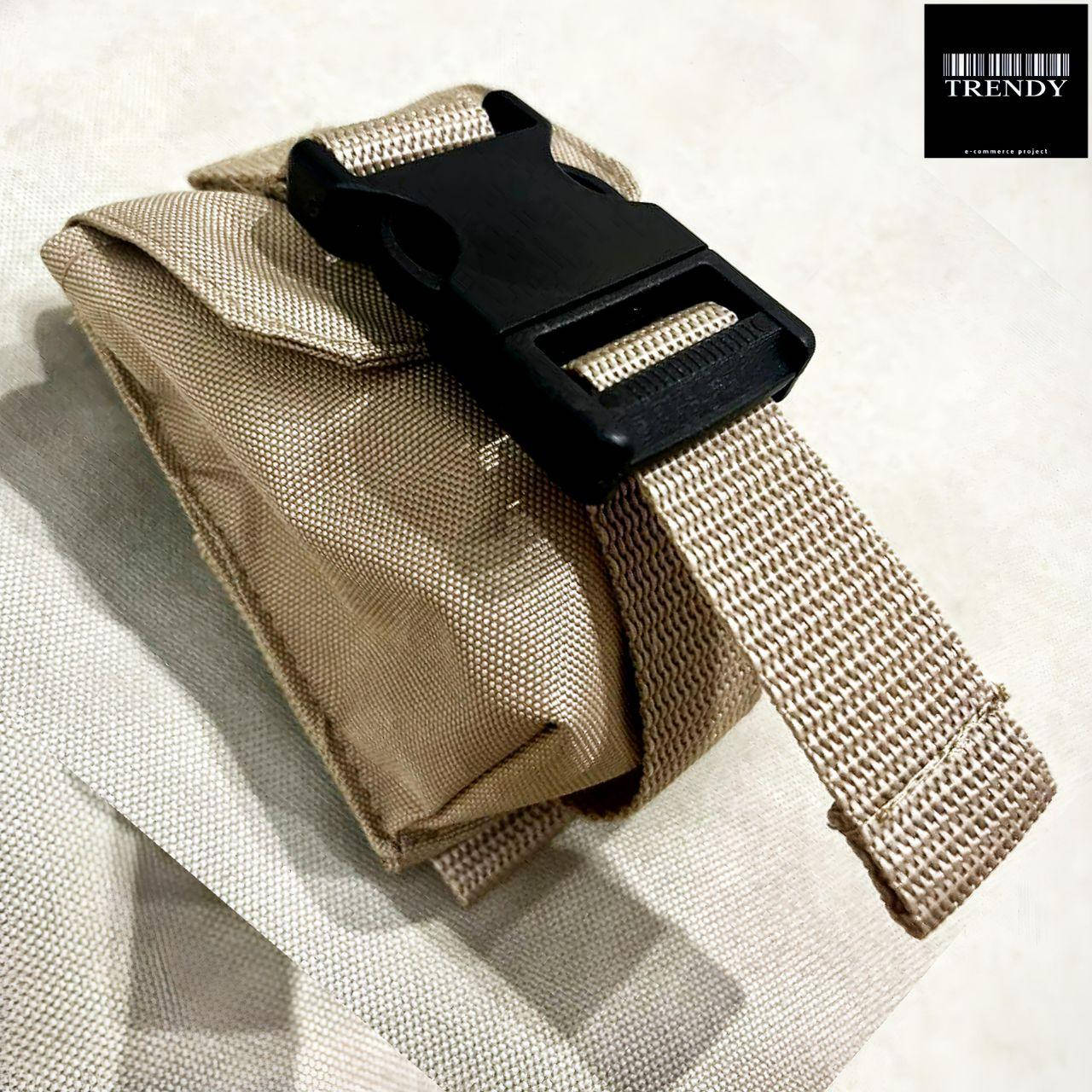 

Подсумок для гранат Cordura 600D на Fast-tex тактический цвет песочный койот водостойкий на Молле из кордуры