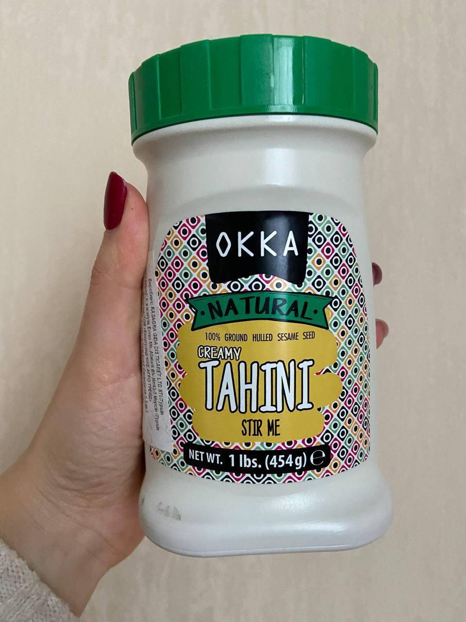 

Кунжутная паста. Тахини. Тхина. 434 гр. Израиль