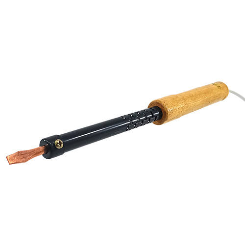 

Электрический паяльник Светоприбор бытовой Запорожье 220 В 65Вт дерево