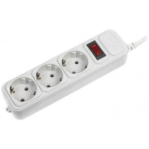 

Сетевой фильтр 3 гнезда 1.8 метра