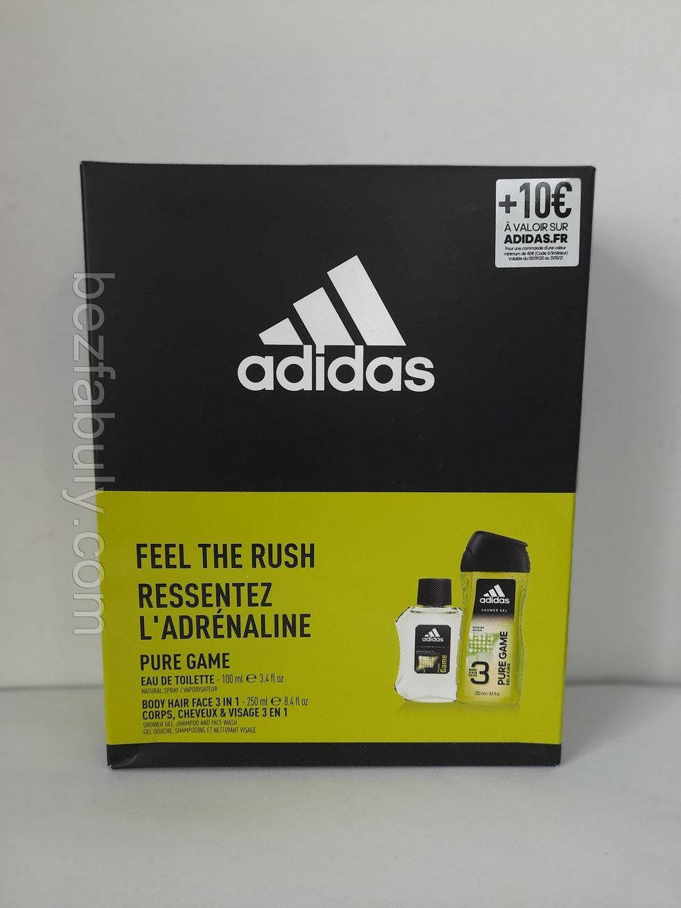 

Набор мужской Adidas Pure Game туалетная вода 100 мл.+ гель для душа 3 в 1 250 мл.