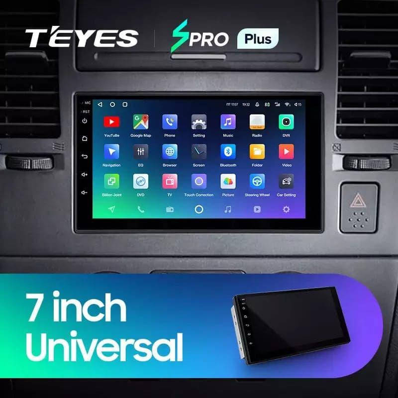 

Штатная магнитола Teyes SproPlus Universal 7 для всех автомобилей