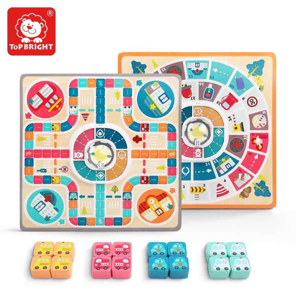 

Настольная игра "Город", двусторонняя, Top Bright