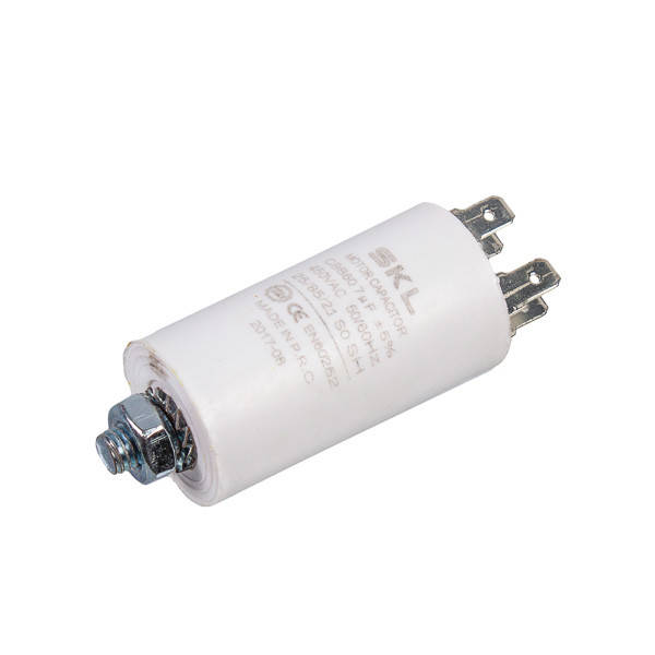 

Пусковой конденсатор 7uF 450V CBB60 58x32mm SKL в стиральную машину