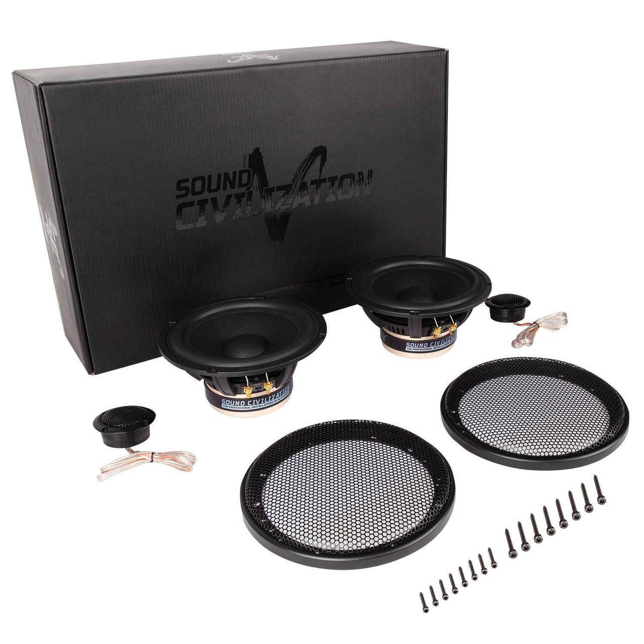 

Компонентная акустика Kicx Sound Civilization QD6.2