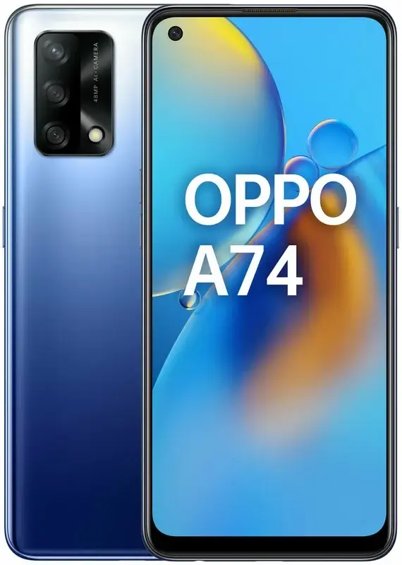 

Смартфон OPPO A74 4/128Gb Midnight Blue UA UCRF