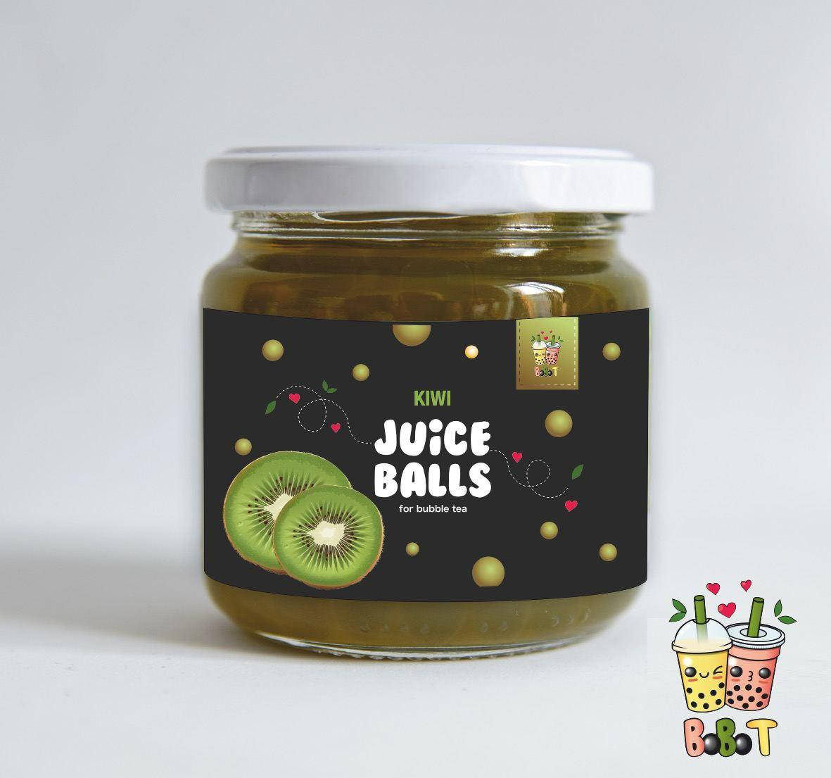 

Bubble tea Перлини Ківі 210гр ТМ "BoBo T"