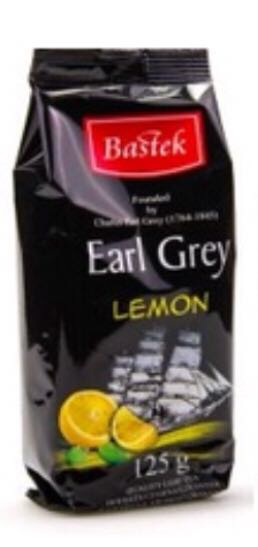 

Чай Bastek Earl Grey листовой черный лимон с бергамотом 125 г