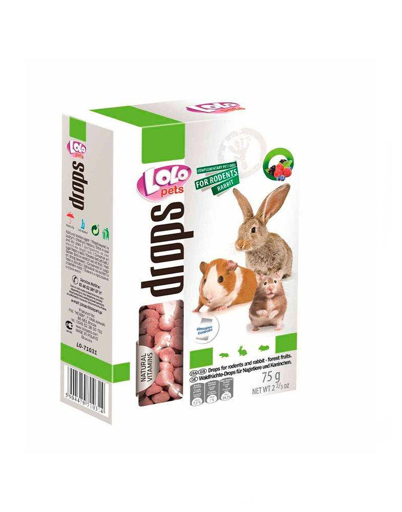 

Lolo Pets Drops Лесные ягоды для грызунов 75 г